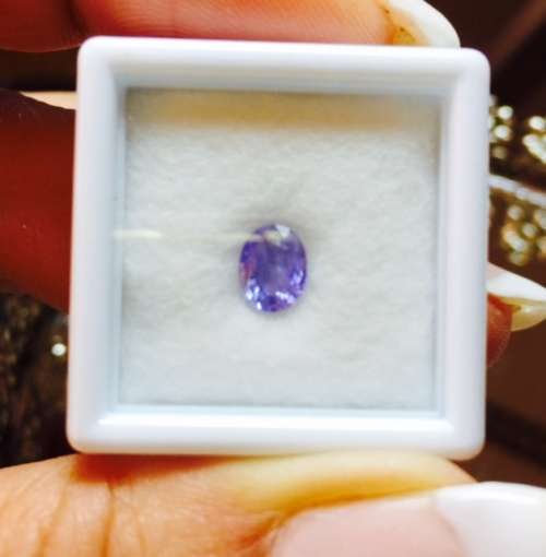 ***** Tanzanite ***** .71 CT NATURAL TANZANITE